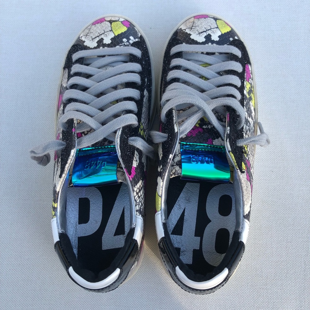 P448 John Piuma Python Sneakers EUR36 (US6-6.5) - Picture 7 of 12